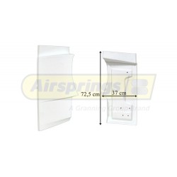 MERCEDES RH REAR CAB DEFLECTOR (UPPER)