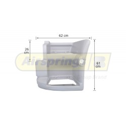 RENAULT LH FOOTBOARD WITH REPEATER LAMP HOLE