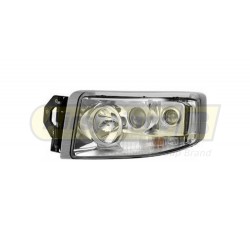 RENAULT LH HEADLAMP ELECTRIC (SILVER TRIM)