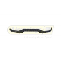 RENAULT UPPER GRILLE WITH HEADLAMP WIPER HOLES - DARK GREY