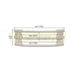 SCANIA UPPER FRONT GRILLE (H=59cm)