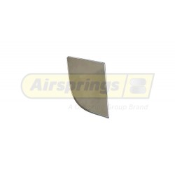 SCANIA RH CORNER BUMPER COVER (CHROME with HL WASH)