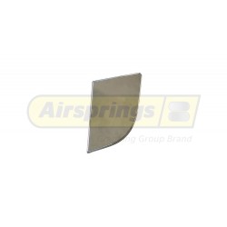 SCANIA LH CORNER BUMPER COVER (CHROME with HL WASH)