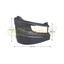 SCANIA RH CORNER BUMPER (44cm / PROTRUDING)