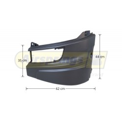 SCANIA LH CORNER BUMPER (44cm / PROTRUDING)
