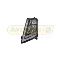 VOLVO LH HEADLAMP H7/H1 (MANUAL BLACK)