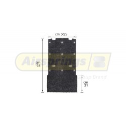 VOLVO MUDFLAP (98 x 50.5 x 31)