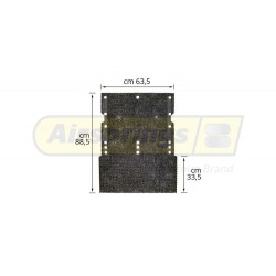 VOLVO MUDFLAP (88.5 x 63.5 x 33.5)