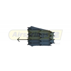 VOLVO RH LOWER GRILLE BLANK SOLID MESH