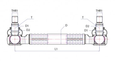 STABILIZER - MERCEDES SETRA