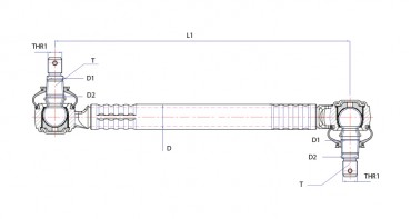 STABILIZER - PLAXTON SCANIA VOLVO