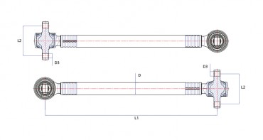 TORQUE ROD - IRIZAR MAN NEOPLAN