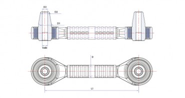 TORQUE ROD - MAN NEOPLAN