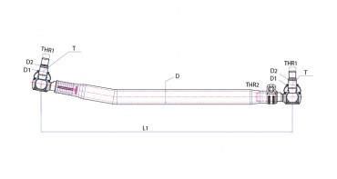 CENTRE ROD - MERCEDES