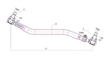 CENTRE ROD - SCANIA