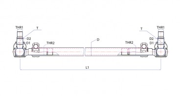 CENTRE ROD - SCANIA