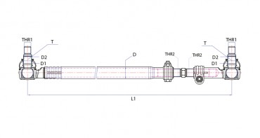 TIE ROD, STEERING - VOLVO