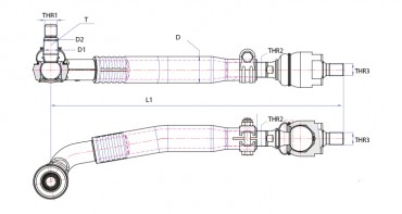 DRAG LINK - MERCEDES SETRA