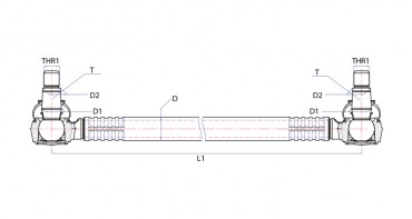 CENTRE ROD - SCANIA