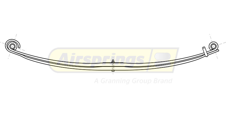 TRUCK SPRING - VOLVO 3L RR | 3123973 Airsprings.com Market leading ...