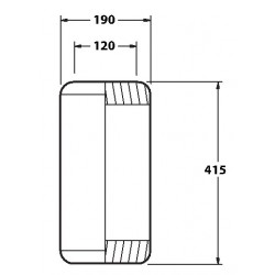 DIAPHRAGM - DENNIS LEYLAND SCANIA VOLVO