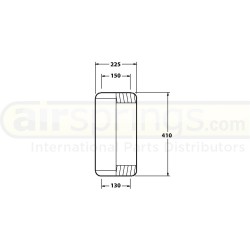 AIRSPRING DIAPHRAGM - VOLVO