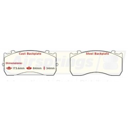 BRAKE PAD SET BPW MERCEDES