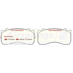 BRAKE PAD SET BPW MERCEDES