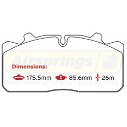 BRAKE PAD SET