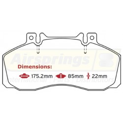 BRAKE PAD SET