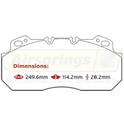 BRAKE PAD SET