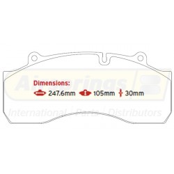 BRAKE PAD SET
