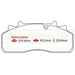 BRAKE PAD SET