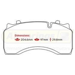 BRAKE PAD SET