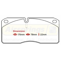 BRAKE PAD SET