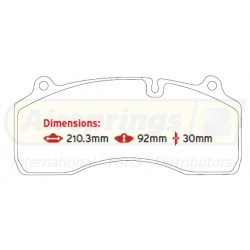 BRAKE PAD SET