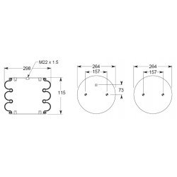 AIRSPRING CONVOLUTED - WEWELER